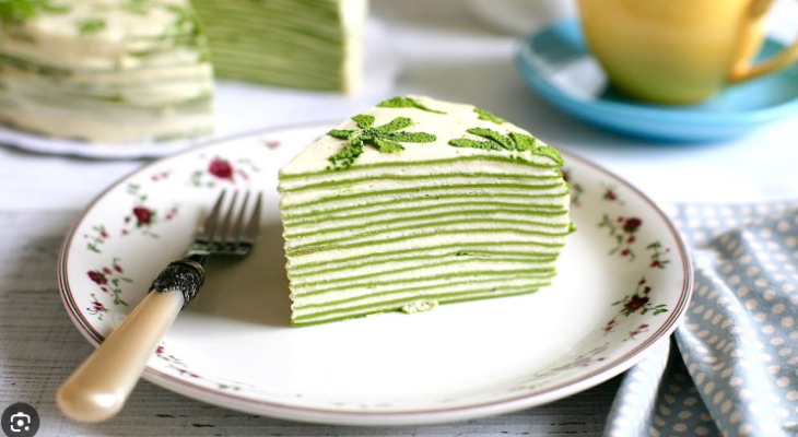 Bánh ngàn lớp trà xanh
